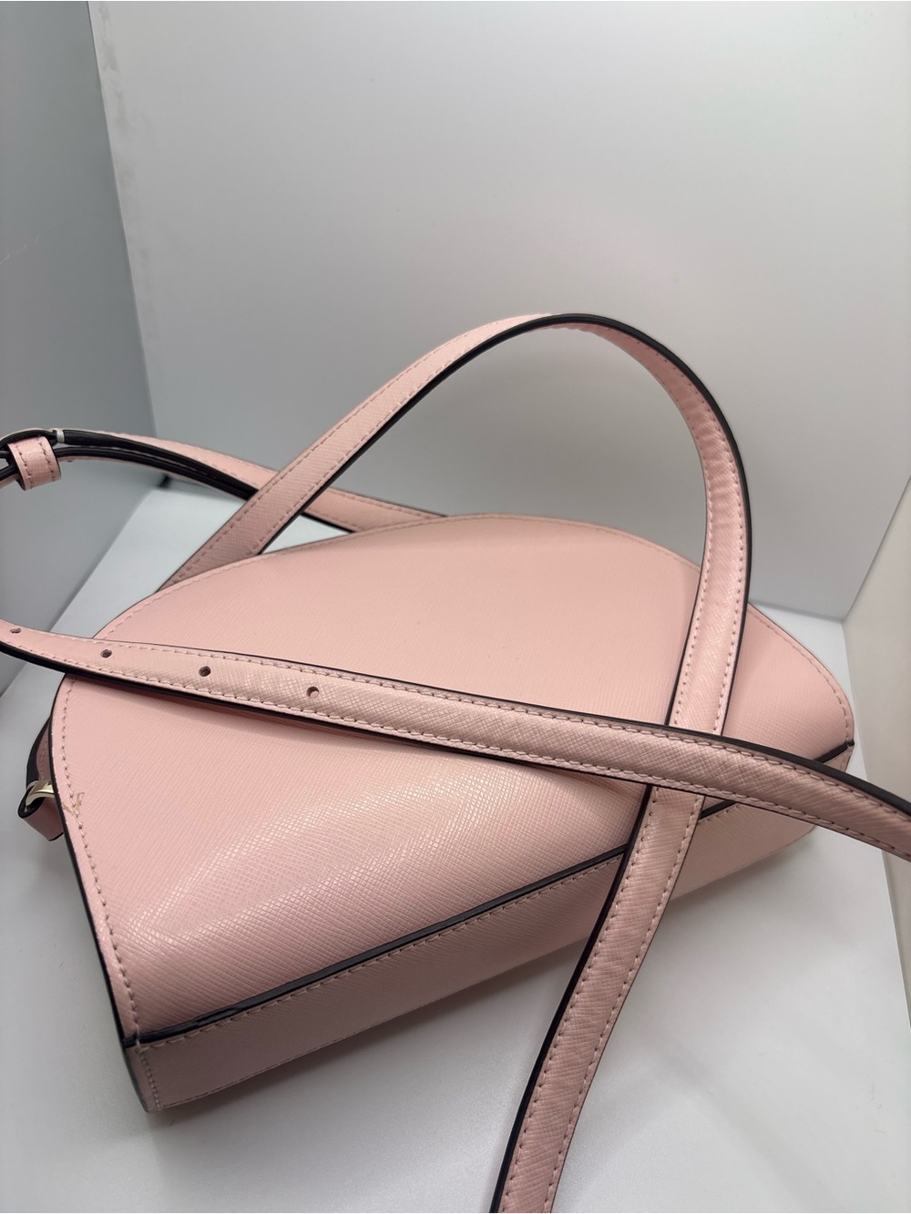 kate spade Blush Pink Leather Dome Crossbody - Picture 5 of 6
